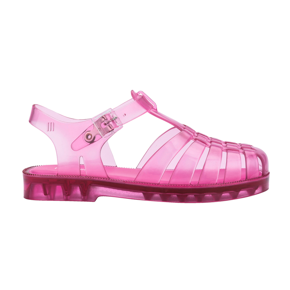 前包羅馬T字涼鞋(大童) - 桃色, 11 🌟功能性|防水|Melissa|童鞋|季別|L-26SS|品牌|Melissa|款式 STYLE|平底包鞋 Flats|跟高 Heel Height|平底 0-2 cm