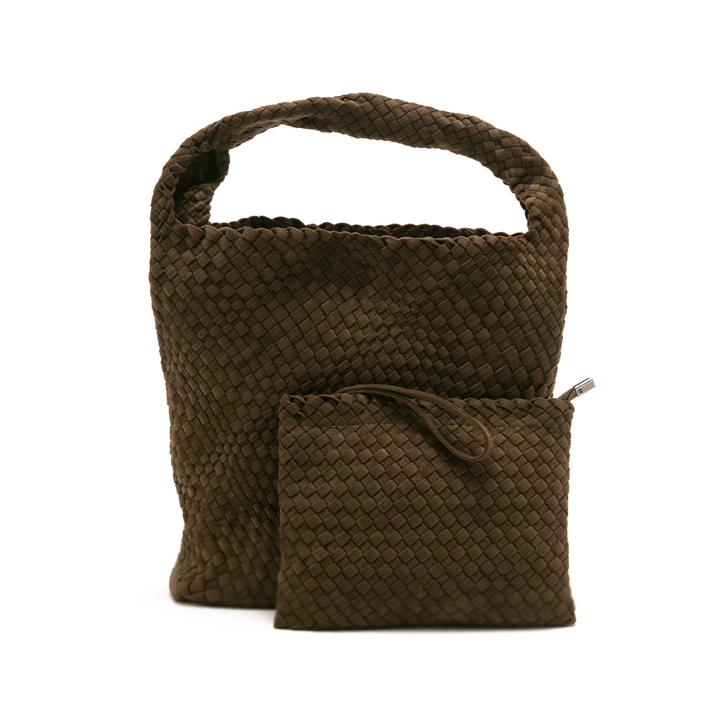 ZION 法式優雅編織手提肩背包 - 綠色 季別|PO.ES-25FW|👠👜雙週新品 | 週四上新|HANDBAGS|優惠活動 Promotion|品牌|Pineapple Outfitter