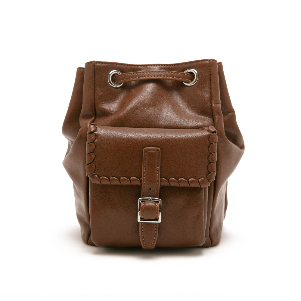 信封雙肩後背包 - 棕色 🟡1 JAN.|季別|PO.ES-25FW|👠👜雙週新品 | 週四上新|HANDBAGS|品牌|Pineapple Outfitter