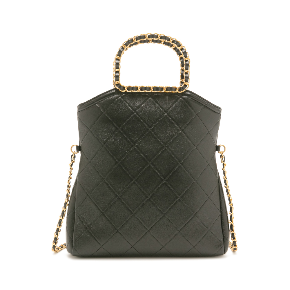 菱格壓紋金屬感斜肩包 - 黑色 季別|PO.ES-26SS|👠👜雙週新品 | 週四上新|🟡15 JAN.|HANDBAGS|優惠活動 Promotion|🤍質感延續🩵滿2000現折214|品牌|Pineapple Outfitter