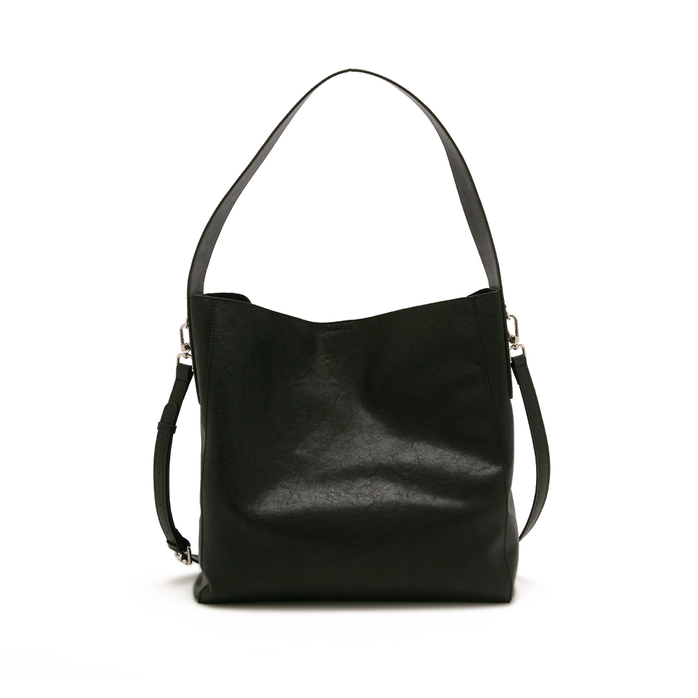 高質感皮革托特包 - 黑色 🟡1 JAN.|季別|PO.ES-25FW|👠👜雙週新品 | 週四上新|HANDBAGS|品牌|Pineapple Outfitter