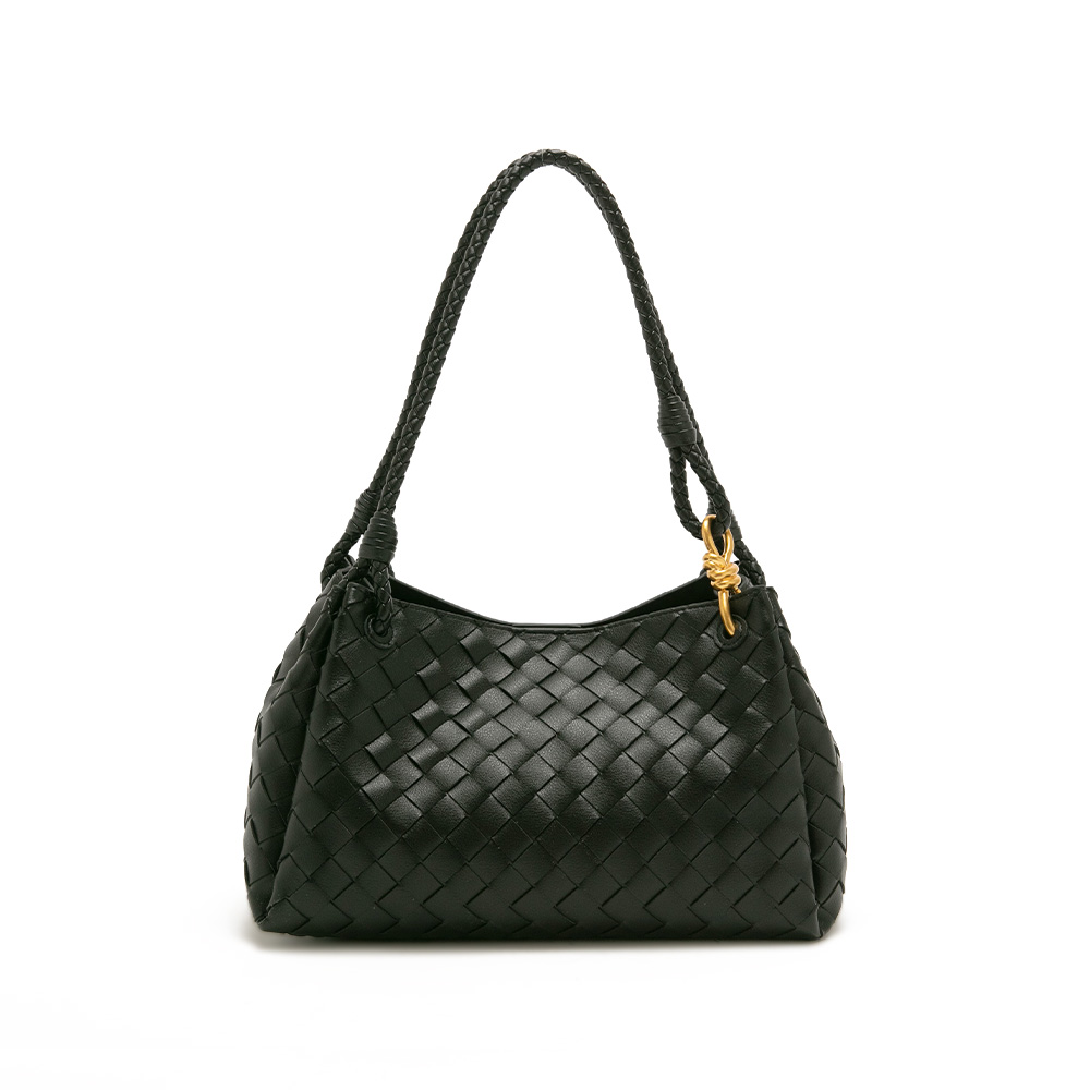 空氣感菱格手提包 - 黑色 🟡1 JAN.|季別|PO.ES-25FW|👠👜雙週新品 | 週四上新|HANDBAGS|品牌|Pineapple Outfitter