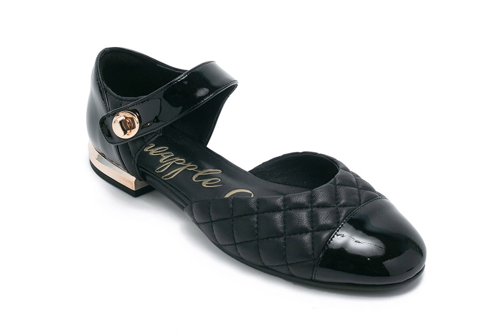 【純羊皮】IDAHO 羊皮絎縫小香風平底鞋 - 黑色, 7 Top Sales | 排行榜|👠👜雙週新品 | 週四上新|🔴21 MAY.|優惠活動 Promotion|品牌|Pineapple Outfitter|款式 STYLE|瑪莉珍 Mary Jane|平底包鞋 Flats|跟高 Heel Height|平底 0-2 cm
