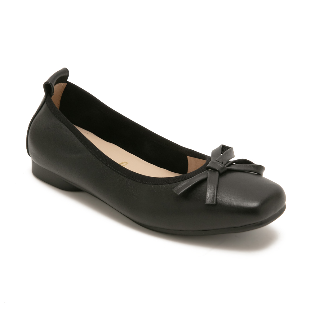 簡單大方素面蝴蝶結平底娃娃鞋DANYL - 黑色, 7 🟢12 FEB.|🐴馬上好運．能量誕生🪶|通勤首選高級氣勢|季別|PO.ES-26SS|👠👜雙週新品 | 週四上新|pineapple outfitter|FLATS 平底/娃娃鞋|品牌|Pineapple Outfitter|款式 STYLE|平底包鞋 Flats|跟高 Heel Height|平底 0-2 cm