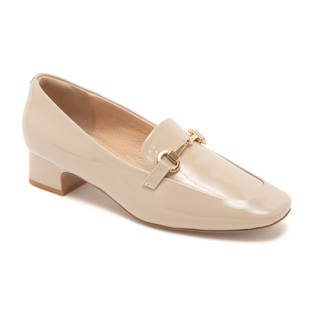 赫本經典真皮低跟樂福鞋EFIM - 鏡杏色, 5 👠👜雙週新品 | 週四上新|🔴21 MAY.|優惠活動 Promotion|❣️520❣️ 全館滿件現折222|品牌|Pineapple Outfitter|款式 STYLE|平底包鞋 Flats|樂福鞋 Loafers|跟高 Heel Height|低跟 3-4 cm