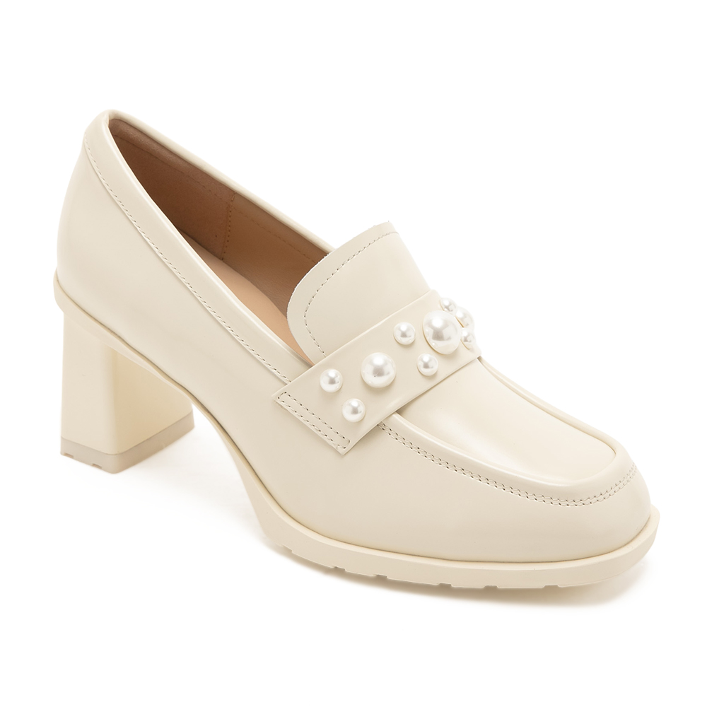 典雅珍珠粗跟樂福鞋EBBO - 鏡白色, 5 🟡29 JAN.|季別|PO.ES-26SS|👠👜雙週新品 | 週四上新|pineapple outfitter|HEELS 跟鞋|LOAFERS 樂福鞋|優惠活動 Promotion|🤍質感延續🩵滿2000現折214|品牌|Pineapple Outfitter|款式 STYLE|跟鞋 Heels|樂福鞋 Loafers|跟高 Heel Height|中跟 5-7 cm