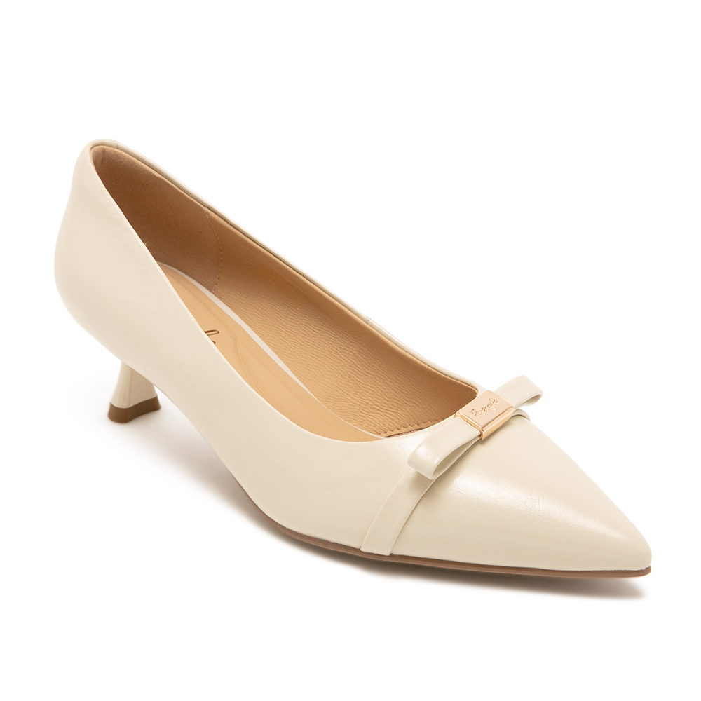 高雅精緻真皮尖頭低跟鞋GATLIN - 白色, 7 🟡29 JAN.|季別|PO.ES-26SS|👠👜雙週新品 | 週四上新|pineapple outfitter|HEELS 跟鞋|優惠活動 Promotion|🤍質感延續🩵滿2000現折214|品牌|Pineapple Outfitter|款式 STYLE|跟鞋 Heels|跟高 Heel Height|中跟 5-7 cm