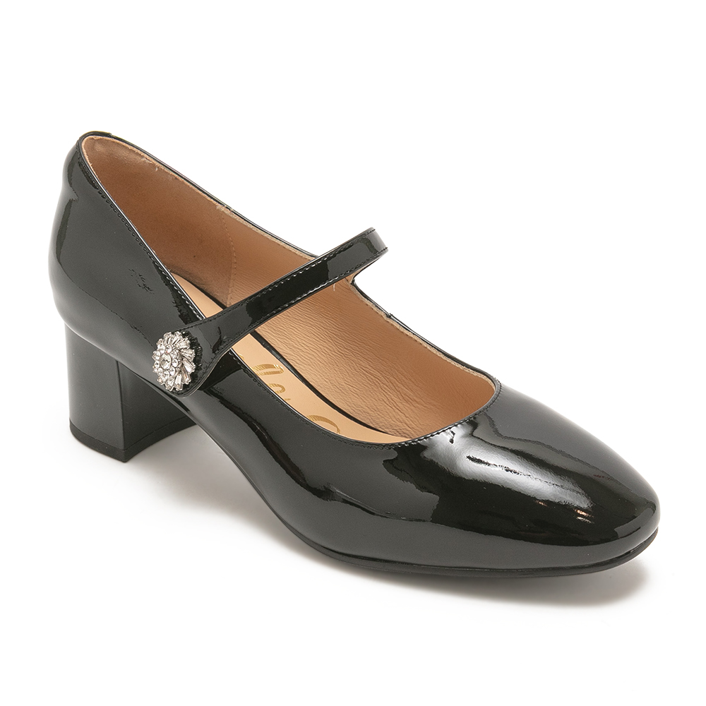 萬年百搭鏡面粗跟瑪麗珍鞋ELROY - 鏡黑色, 5 🟢12 FEB.|季別|PO.ES-26SS|👠👜雙週新品 | 週四上新|pineapple outfitter|Mary Jane 瑪莉珍鞋|品牌|Pineapple Outfitter|款式 STYLE|瑪莉珍 Mary Jane|跟高 Heel Height|平底 0-2 cm