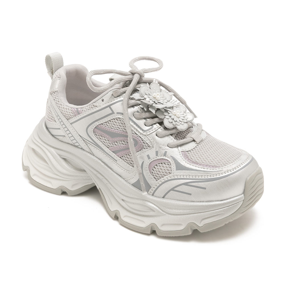 增高舒適綁帶休閒厚底老爹鞋KAORI - 灰色, 5 🟢12 FEB.|🌟功能性|厚底鞋|季別|PO.ES-26SS|👠👜雙週新品 | 週四上新|pineapple outfitter|SNEAKERS 休閒/老爹鞋|品牌|Pineapple Outfitter|款式 STYLE|厚底鞋 platform|運動休閒鞋 Sneakers|跟高 Heel Height|中跟 5-7 cm