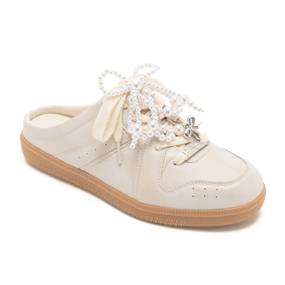 真皮舒適休閒綁帶穆勒鞋KALIN - 杏色, 5 🟢12 FEB.|💫演唱會必備攻略🌠|🧸閨蜜追星休閒鞋|季別|PO.ES-26SS|👠👜雙週新品 | 週四上新|pineapple outfitter|MULES 穆勒鞋|品牌|Pineapple Outfitter|款式 STYLE|穆勒鞋 Mules|跟高 Heel Height|平底 0-2 cm