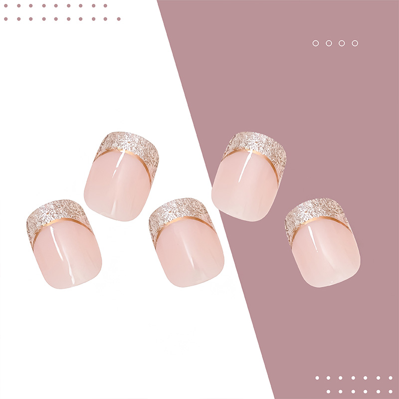 《French sparkle 》手手美甲 | HN-600 最新上線|popinana 極速甲 | 全品項|手手美甲 | 依甲型分類|手手美甲 | 方圓形|手手美甲 | 經典方圓|手部美甲 | 穿戴甲 | 全品項|極速甲 | 依長度分類|手手美甲 | 短方圓