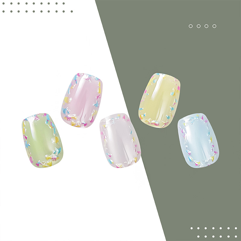 《stained glass》手手美甲 | HN-636 最新上線|09/05 | September-05|popinana 極速甲 | 全品項|手手美甲 | 依甲型分類|手手美甲 | 方圓形|手手美甲 | 短T|手部美甲 | 穿戴甲 | 全品項|極速甲 | 依長度分類|手手美甲 | 短T