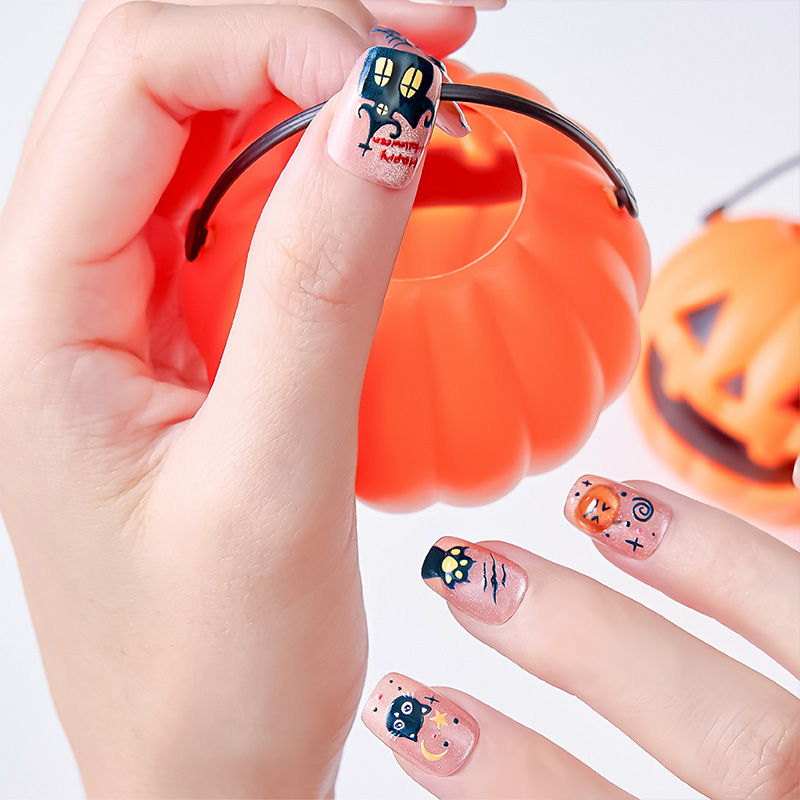 【🎃限量】《cute halloween》手手美甲 | HN-651