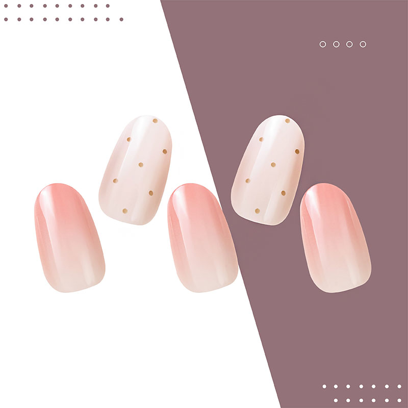 《strawberry afternoon》手手美甲 | HN-718 12/10 | DECEMBER-10|最新上線|popinana 極速甲 | 全品項|美甲師最愛款|手手美甲 | 依甲型分類|手手美甲 | 圓形|手部美甲 | 穿戴甲 | 全品項|極速甲 | 依長度分類|手手美甲 | 中橢圓