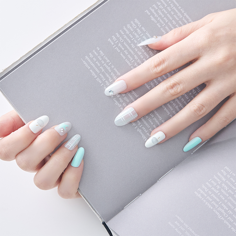《jasmine》手手美甲 | HN-963 10/05 | OCTOBER-05|最新上線|popinana 極速甲 | 全品項|手手美甲 | 依甲型分類|手手美甲 | 圓形|手部美甲 | 穿戴甲 | 全品項|極速甲 | 依長度分類|手手美甲 | 中橢圓
