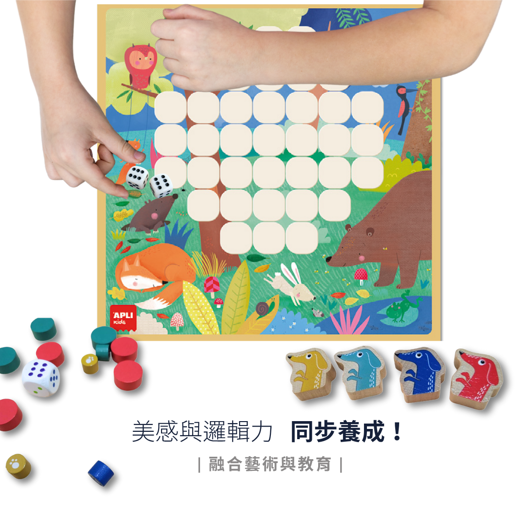 西班牙APLI Kids的四子連線桌遊。