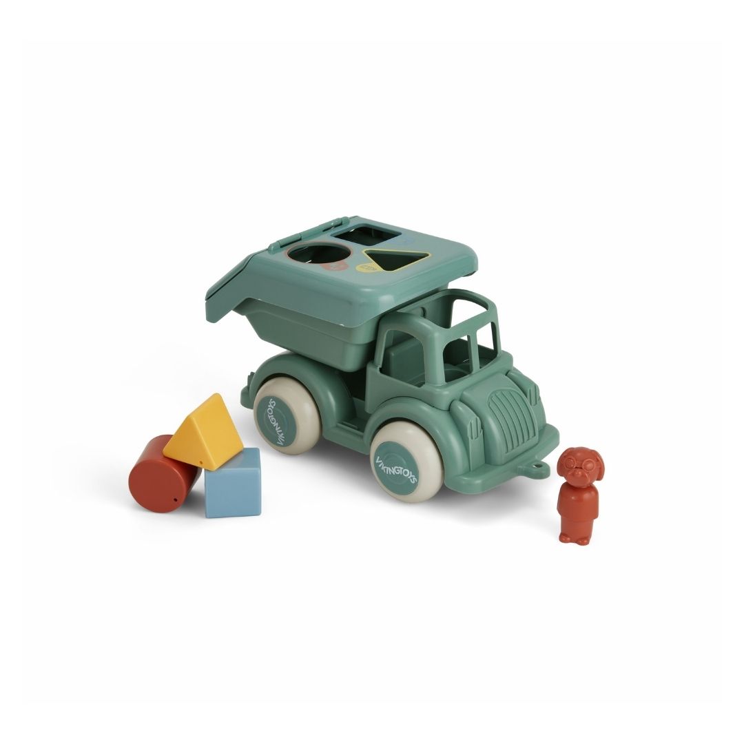 瑞典 Viking toys Reline 形狀認知資源回收車_30-81280 學習階段|0-2歲 | 嬰幼兒期|2-4歲 | 幼兒期|4-6歲 | 學齡前期|品牌總覽|幼兒啟蒙｜Viking Toys 瑞典|⚡ 超熱銷購物清單大推薦 ⚡|ECO 莫蘭迪色系|車車系列