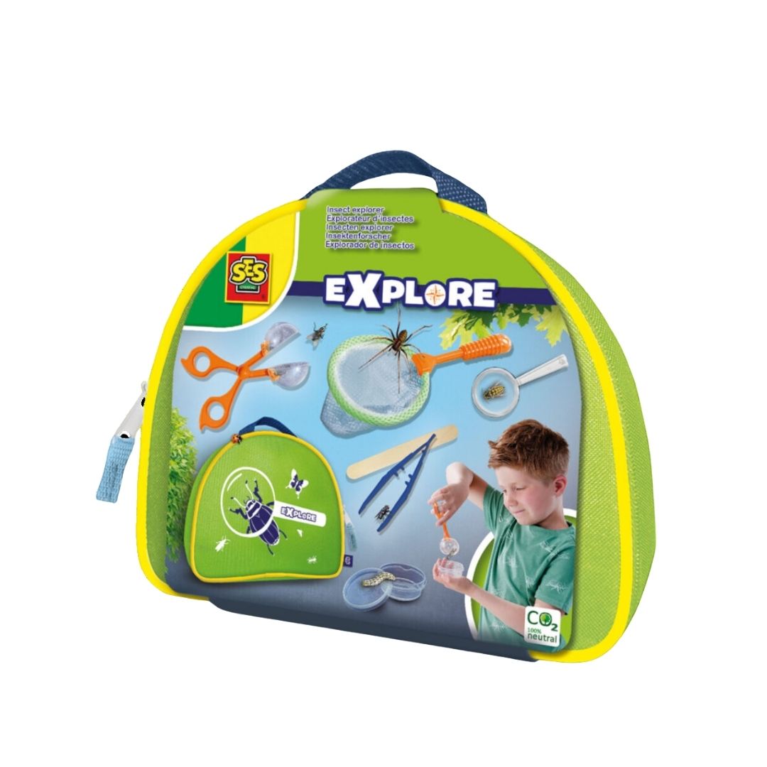 荷蘭SES 幼兒昆蟲探險家工具組-25116 學習階段|6歲以上 | 學齡期|品牌總覽|塗鴉與手作 | SES Creative 荷蘭|戶外活動