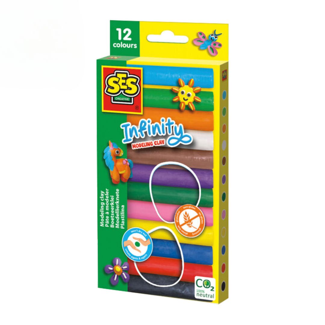 荷蘭SES DIY創意無限塑形無毒黏土-00406 